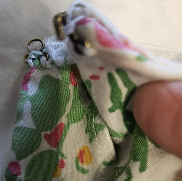 Ralph Lauren Cotton Flat Front Side Zip Capri Length Pants in Pants - Picture 6 of 12